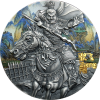 ZHANG FEI WARRIORS OF ANCIENT CHINA 5 DOLLARS 3 OZ NIUE 2020
