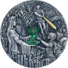 WIEDŹMIN II WITCHER II MIECZ PRZEZNACZENIA 2 OZ NIUE 2020 SILVER COIN