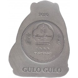 GULO GULO MONGOLIA WILDLIFE 3D 3 Oz 1000 TOGROG MONGOLIA 2020