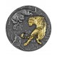 BUSHIDO JAPAN'S WARRIOR CODE OF HONOR 2 OZ 5 DOLLARS NIUE 2021 SILVER COIN