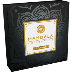 PANDA MANDALA COLLECTION 2 OZ 5 DOLLARS NIUE 2021