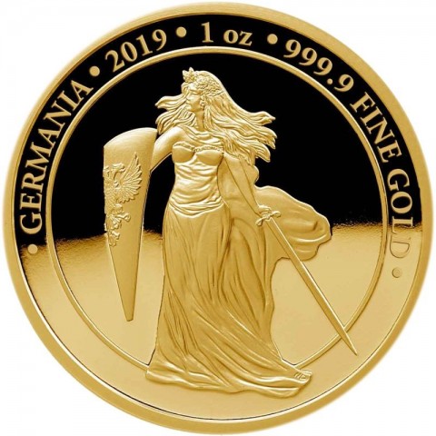 Germania 2019 Gold Proof 100 Mark 1 Oz