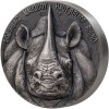 NOSOROŻEC BIG FIVE 2019 5 OZ 1000 FRANCS SILVER COIN