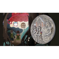 HANSEL AND GRETEL FAIRY TALES & FABLES 20 DOLLARS 3 OZ COOK ISLANDS 2022