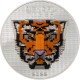 BENGAL TIGER BELOVED BUILDING BLOCKS 5 OZ 20 DOLLARS PALAU 2022