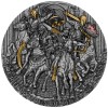 THE FOUR HORSEMEN OF THE APOCALYPSE 5 OZ 12 DOLLARS NIUE 2022