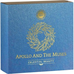 APOLLO AND THE MUSES CELESTIAL BEAUTY 5 OZ 5000 FRANCS CAMEROON 2022