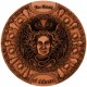 SHIELD OF ATHENA COPPER PLATING 2 OZ 5 DOLLARS NIUE 2022