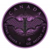 THE PURPLE BAT MAPLE LEAF 1 OZ 5 DOLLARS CANADA 2022