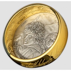 LORD OF THE RINGS ONE RING 3 OZ 5 DOLLARS SAMOA 2023