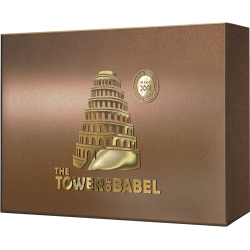 THE TOWER OF BABEL 5 OZ $ 10 DOLLARS TOKELAU 2022 SILVER COIN