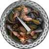 LEGENDA O NIBELUNGACH PRAWDZIWY METEORYT 1 DOLAR 1 OZ NIUE 2019