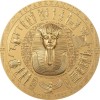 TUTANKHAMUN TOMB GILDED 1922 ARCHEOLOGY & SYMBOLISM 3 OZ 20 DOLLARS COOK ISLANDS 2022