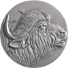 AFRICAN BUFFALO EXPRESSIONS OF WILDLIFE 2 OZ 2000 FRANCS CAMEROON 2022