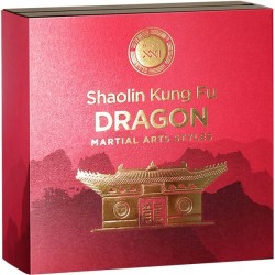 SHAOLIN DRAGON KUNG FU MARTIAL ART STYLES 2 OZ 5 DOLLARS NIUE 2022