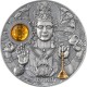 VISHNU DIVINE FACES OF THE SUN 3 OZ 5 DOLLARS NIUE 2023