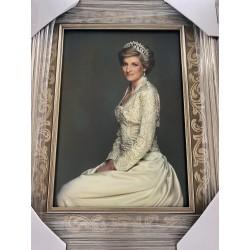 25TH ANIVERSARY DEATH OF LADY DIANA - THE FAMOUS PORTRAIT BY TERENCE DONOVAN- 1,5 KG 150 DOLLARS SOLOMON ISLANDS 2022