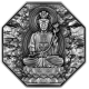 MAHASTHAMAPRAPTA BUDDHISM 5 OZ SILVER COIN 25000 FRANCS CHAD 2023