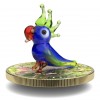 THE PARROT - PAPUGA - MURANO GLASS SERIES - MAPLE LEAF 1 OZ 5 DOLLARS CANADA 2022