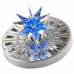 MORAVIAN STAR ST PETER'S BASILICIA CRYSTAL GIANT 100$ 1KG 2017