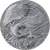 ORZEŁ I KRUK SREBRNA MONETA 2 OZ 10 CEDIS GHANA 2023