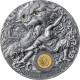 SHAOLIN LEOPARD KUNG FU MARTIAL ART STYLES SILVER COIN 2 OZ 5 DOLLARS NIUE 2023