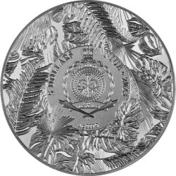 CHAMELEON REPRESENTATIVES OF THE SPECIES 2 OZ SILVER COIN 5 DOLLARS NIUE 2023
