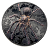 TAJSKA CZARNA TARANTULA NATURA NOCĄ 3 OZ 20 DOLARÓW SREBRNA MONETA PALAU 2023