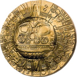 INCA SUN GOD 1/2 KILO 500 GRAMM 25 DOLLARS SILVER COIN PALAU 2023