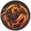PHOENIX - MAGICAL CREATURES AT NIGHT 2 OZ SILVER COIN 10 DOLLARS PALAU 2023