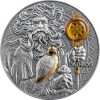 DAZHBOG DIVINE FACES OF THE SUN 3 OZ 5 DOLLARS NIUE 2024