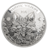 FOX MAJESTIC WILDLIFE 1KG SILVER COIN 25 DOLLARS SAMOA 2024