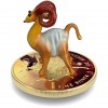 BIGHORN SHEEP - MURANO GLASS SERIES - MAPLE LEAF 1 OZ 5 DOLLARS CANADA 2022