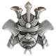 SAMURAI HELMET 10 OZ 10 DOLLARS SILVER COIN SOLOMON ISLANDS 2024