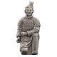 TERRACOTTA ARMY 2 OZ 1 DOLLAR SILVER AF COIN FIJI 2024