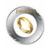 LORD OF THE RINGS THE ONE RING 2 OZ 5 DOLLARS SILVER COIN SAMOA 2024