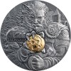 WILKOŁAK - PODWÓJNA ISTOTA - 2 OZ 2000 FRANS SREBRNA MONETA KAMERUN 2024