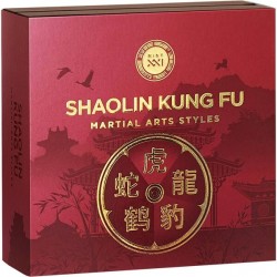 SHAOLIN MARTIAL ART STYLES COMPLETER 5 OZ 10 DOLLARS SILVER COIN NIUE 2024