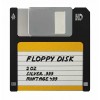 FLOPPY DISC TechStalgic COLOR 2 OZ 2 DOLLARS SILVER COIN NIUE 2024