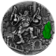 KRASNOLUD DWARF 2 OZ 2000 FRANCS CFA SREBRNA MONETA KAMERUN 2023