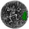 KRASNOLUD DWARF 2 OZ 2000 FRANCS CFA SREBRNA MONETA KAMERUN 2023
