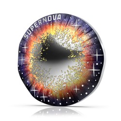 THE BEAUTY OF THE UNIVERSE - SUPERNOVA - 22,42 g. 20 EURO SILVER COIN AUSTRIA 2024