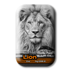 THE LION BIG FIVE AFRICA 2 OZ SILVER CAST BAR 2024
