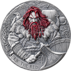 ERIC THE RED 2 OZ 2000 FRANCS SILVER COIN CAMEROON 2024