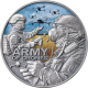 ARMY OF DRONES GUARDIANS OF FREEDOM 2 OZ 2000 FRANCS SILVER COIN CAMEROON 2024