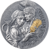 JASON & MEDEA MITOLOGIA GRECKA 2 OZ SREBRNA MONETA 2000 FRANCS KAMERUN 2024