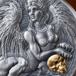 SPHINX THE GREEK MYTHOLOGY 1 OZ SILVER COIN 1000 FRANCS CAMEROON 2024