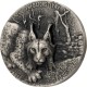 PREDATORZY - RYŚ 3 OZ DE GREEF 5000 FRANCS SREBRNA MONETA IVORY COAST 2024