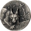 PREDATORZY - RYŚ 3 OZ DE GREEF 5000 FRANCS SREBRNA MONETA IVORY COAST 2024