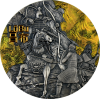 LU BU WARRIORS OF ANCIENT CHINA 5 DOLLARS 3 OZ NIUE 2019